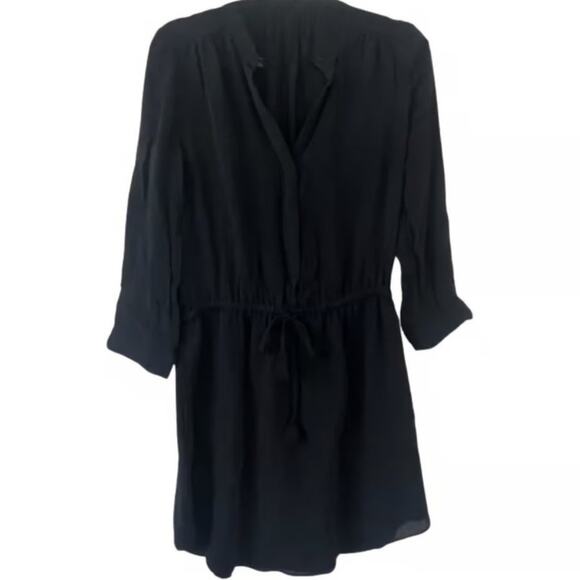 Babaton Black Aritzia Bennet Shirt Dress in Black Excellent Condition Si… - Picture 2 of 3